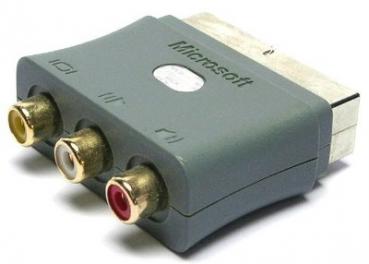 Xbox360 Chinch-Scart Adapter (Original)